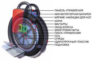 схема моноколеса