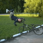 Как заехать на бордюр на велосипеде?