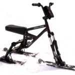 SNOWBIKE, велосипед или мотоцикл на лыжах